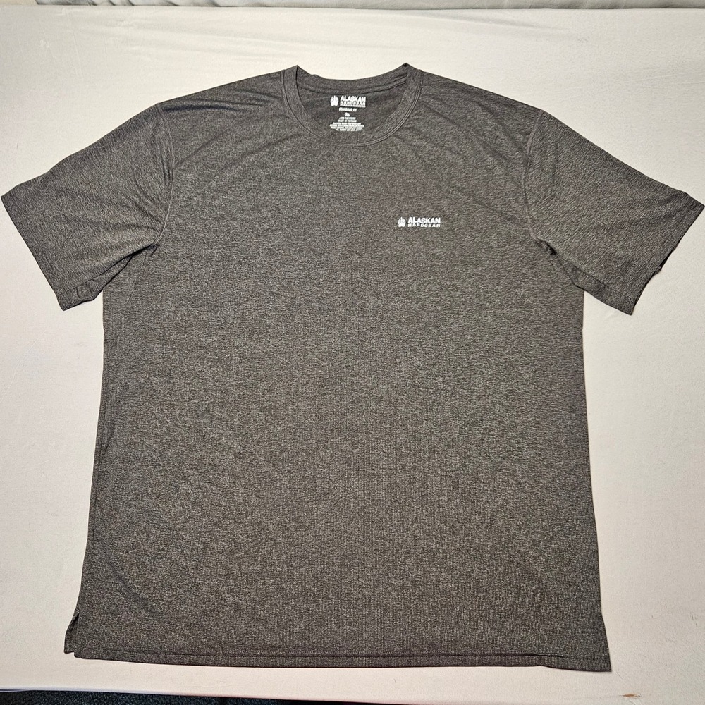 Alaskan Hardgear T Shirt Mens XL Grey Performance Short Sleeve Duluth Trading Co